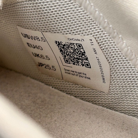 On Running CloudEclipse Running Shoes Womens 8.5 White Gray 3WD30092547 - Picture 11 of 11